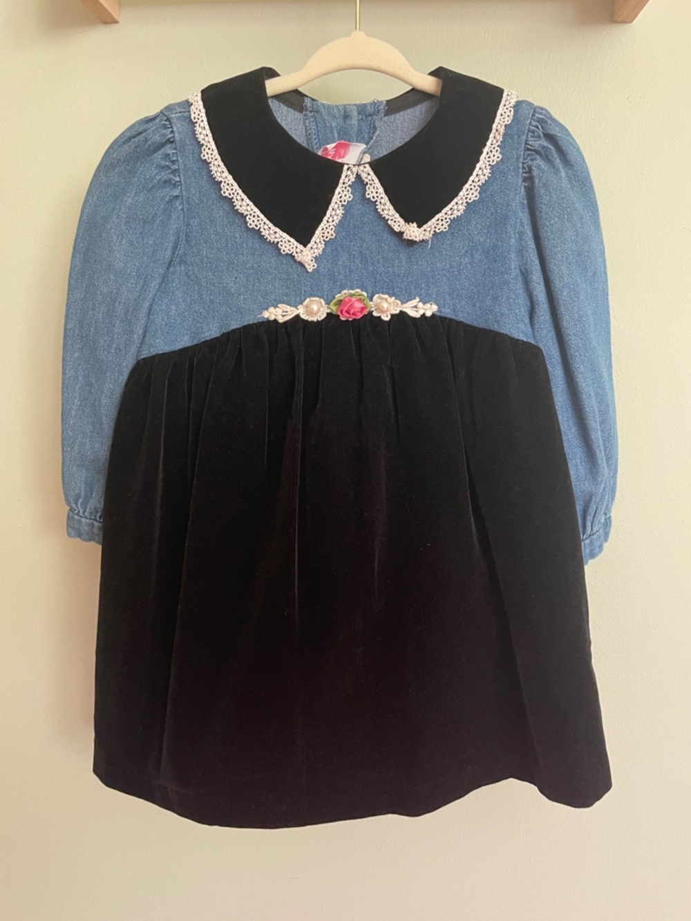 Vintage 80s 90s kids dress